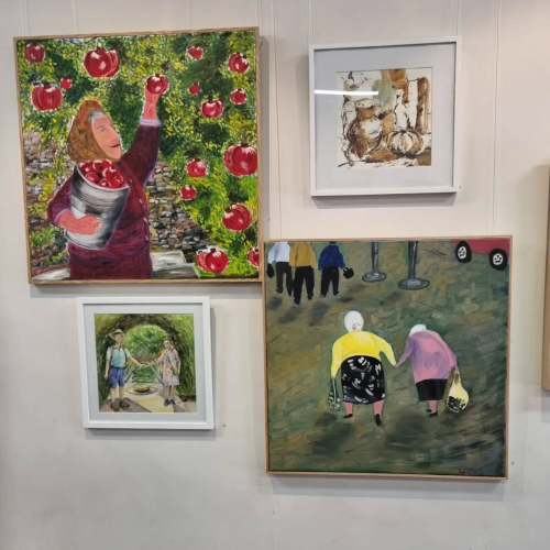 Canvas Art painted by Colour Paint SYD Director